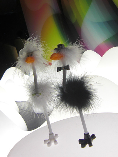 Frida und Alfred im nhow Foyer