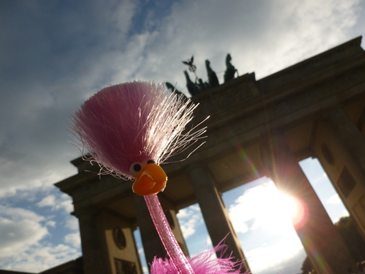 Floyd am Brandenburger Tor