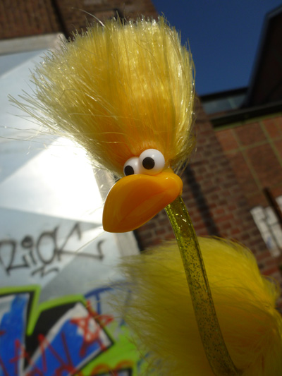 Finn und das Graffiti