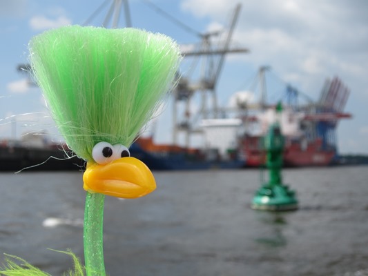 Fred im Hafen